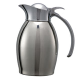Service Ideas NIC06PS Nicollet Series Vacuum Insulated Carafe 0.6 Liter Flip Top Lid