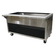 Advance Tabco HDCPU-3-BS Heavy Duty Ice Cooled Serving Counter 47-1/8"W X 36-1/4"D X 35"H