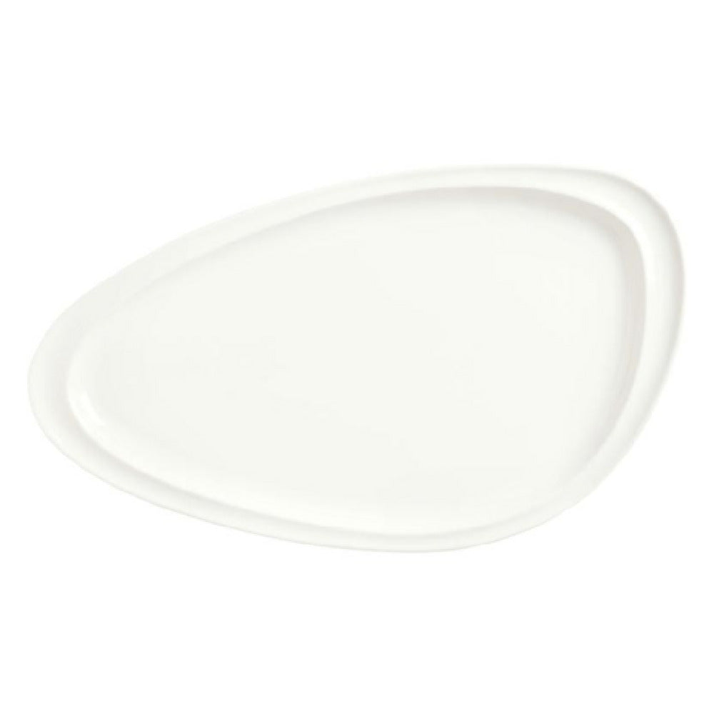 Libbey 905356405 (Formerly Syracuse China) Plate 16"L X 9-1/4"W Triangular