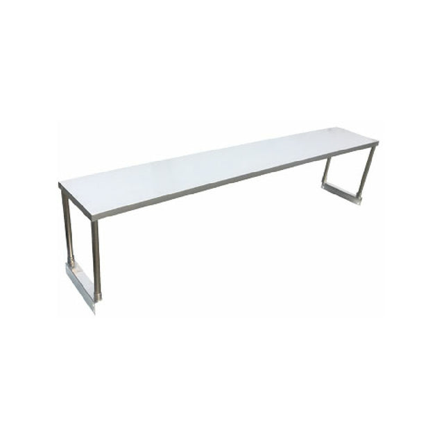 Omcan 47020 Overshelf For 5 Pan Steam Table 72"W X 12"D X 15"H (compatible With 46648)