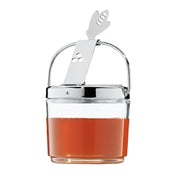 BauscherHepp 06.3028.6040 Honey Dish 3-1/2" Dia. X 6-1/3"H Push Lid