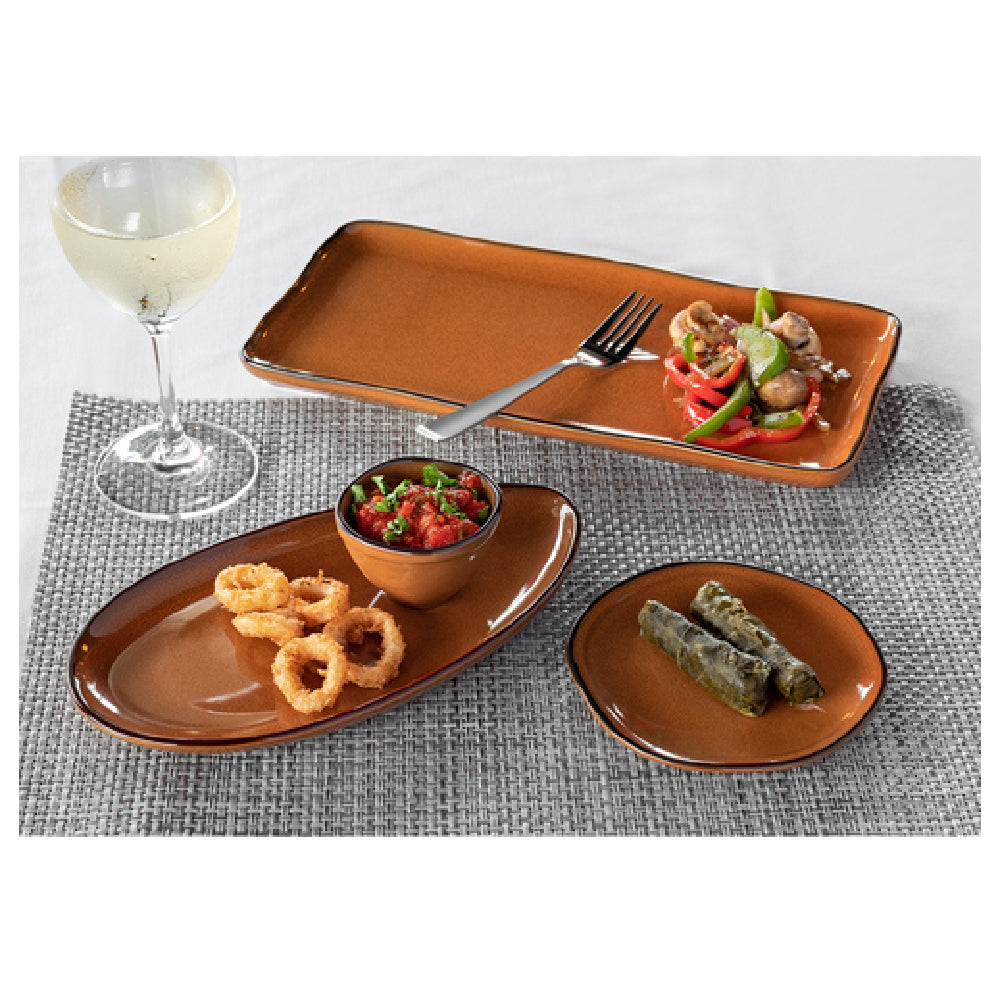International Tableware LU-133-TA Platter 13" X 6-1/2" Rectangular