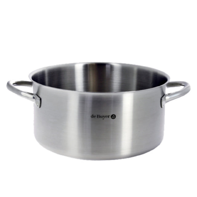 JB Prince S464 45 DeBuyer Prim Appety Braiser 17.7" Dia 34.9 Qt
