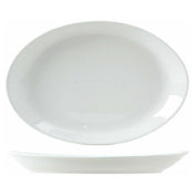 Tuxton ALH-111W Wing Platter 11-1/8"L X 7-1/2"W Microwave & Dishwasher Safe