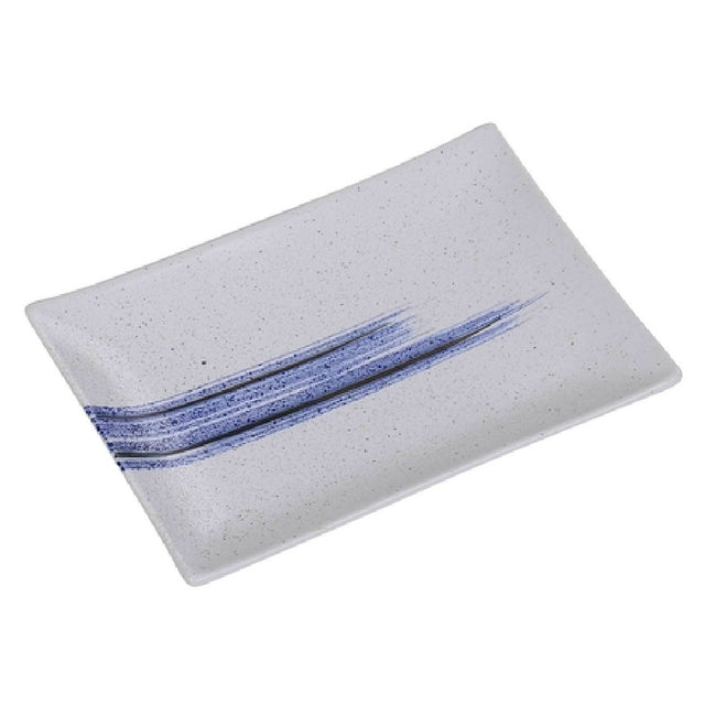 Yanco OC-312 Ocean Plate 12"L X 8-1/4"W X 1-1/2"H Rectangular