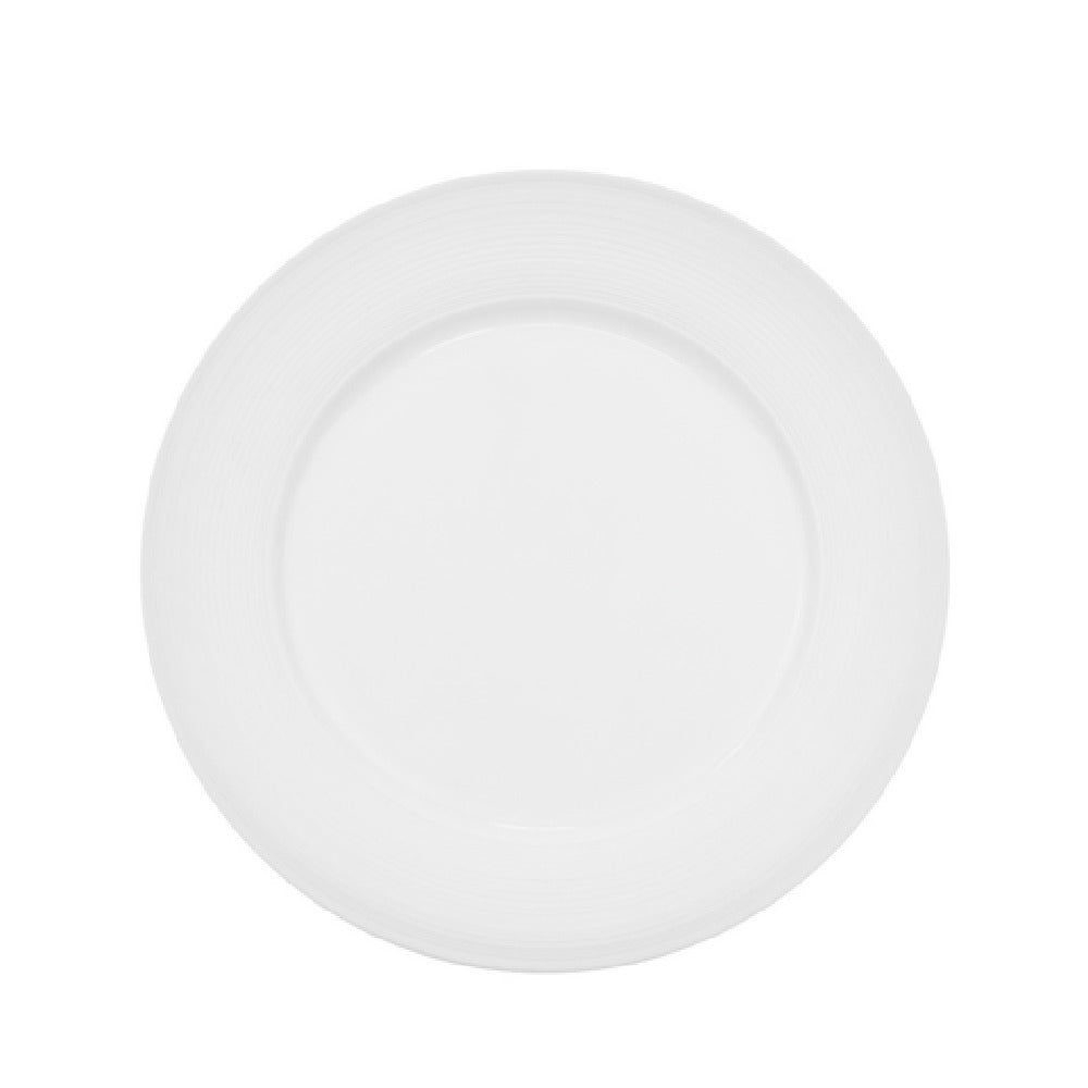CAC China TST-21 Transitions Plate 12" Dia. X 1-1/4"H Round