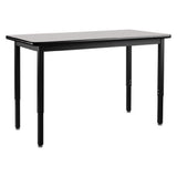 National Public Seating HDT3-2436 NPS® Heavy Duty Steel Table 24" X 36" 16-gauge Channel Frame