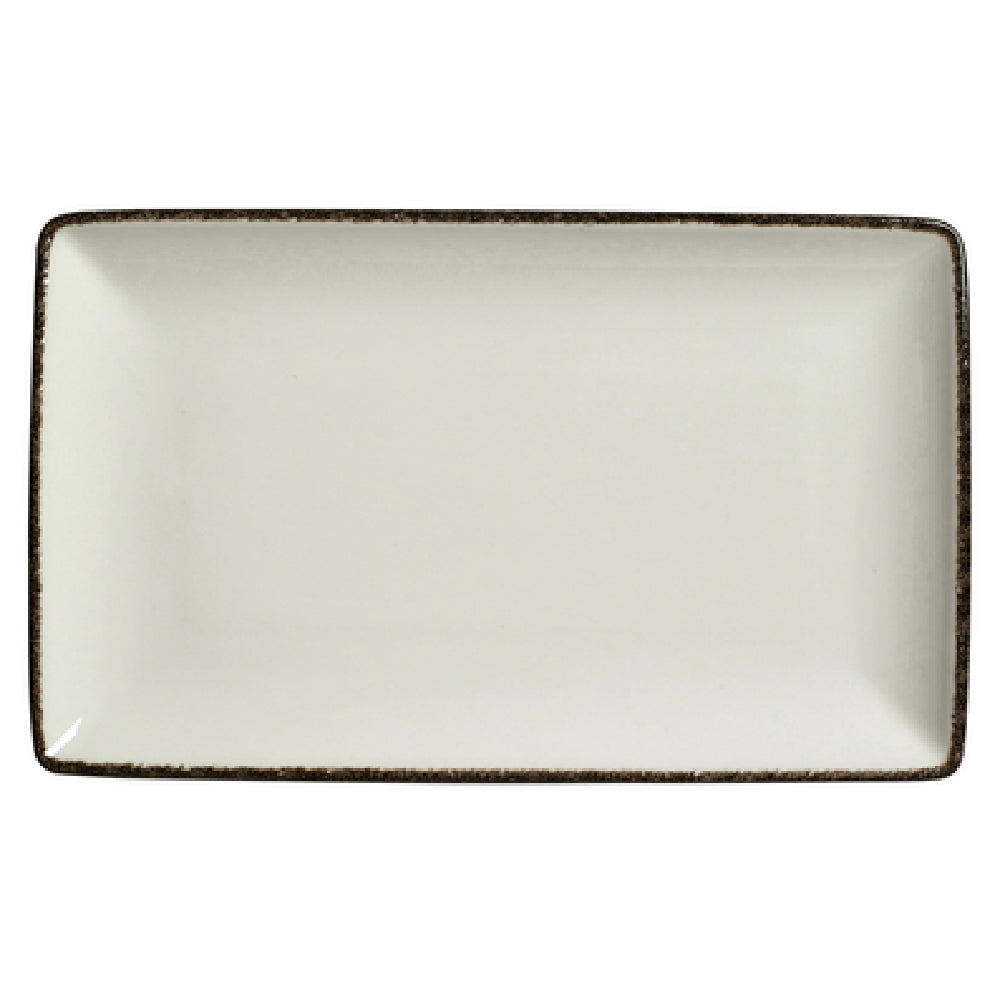 Steelite 17560550 Rectangle Tray 10.625" X 6.5"Dapple Charcoal