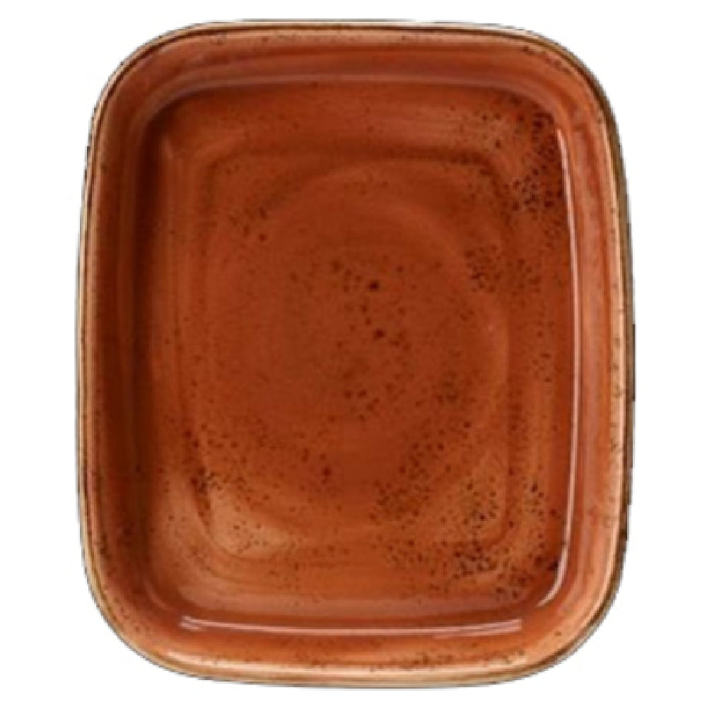 Steelite 11330331 Oblong Roaster 4.0 Qt. 14.0" X 12.0" X 2-1/8"