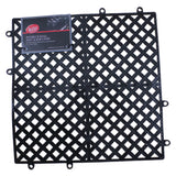 TableCraft Products BM1212 - Cash & Carry Bar Mat & Liner, 12" X 12", Interlocking Snap Feature
