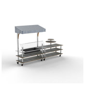 Steelite MGCMLE04GSWW Display Station Mixed Materials (minimum = Case Quantity 1 Per Case) (repack Item)