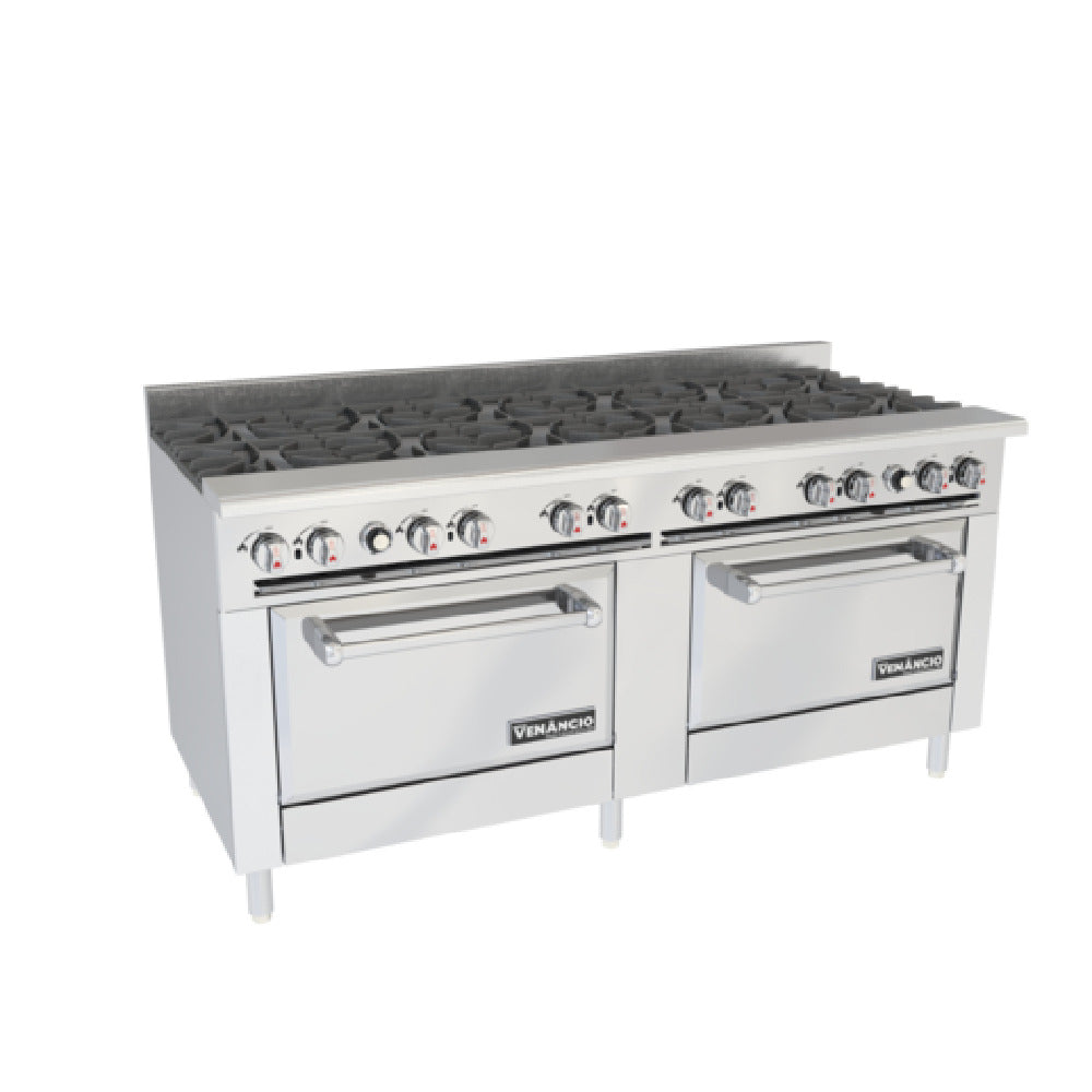 Venancio USA R722ST-72B_NAT - Restaurant Range, Gas, 72"W