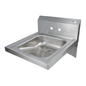 John Boos PBHS-W-1416ADAS-X Pro-Bowl Hand Sink Wall Mount 14"W X 16" Front-to-back X 5" Deep Bowl