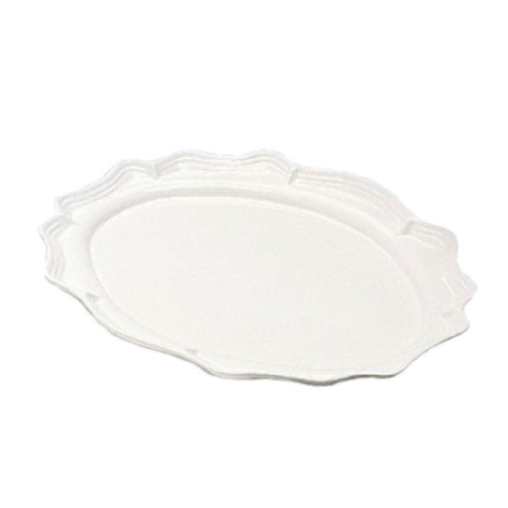 Bon Chef 2031SMOKEGRA Queen Anne Platter 19-3/4" X 30" Oval