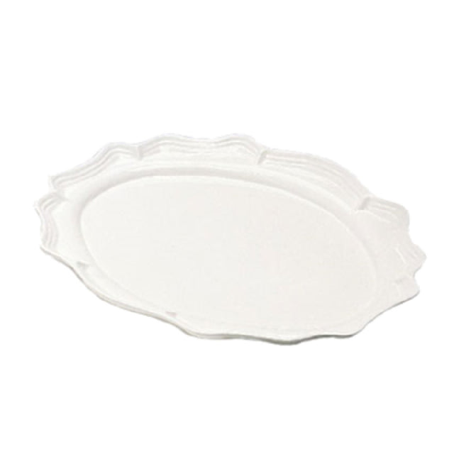 Bon Chef 2031SMOKEGRA Queen Anne Platter 19-3/4" X 30" Oval