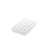 Louis Tellier BOLLA P Tritan Mould 1.57"W X 1"D X 0.55"H 40 Pieces Capacity