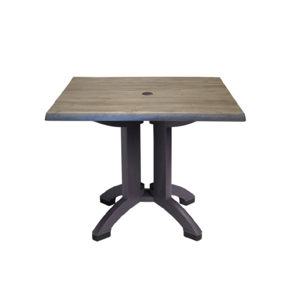 Grosfillex UT370742 - Atlanta Outdoor Table, 32" X 32" X 28-2/5"H, Square
