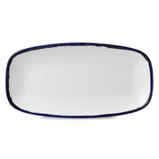 Arc Cardinal HIC13 Dudson Harvest Ink Oblong Tray (L:13.88'' X W:7.38'') Vitrified Ceramic