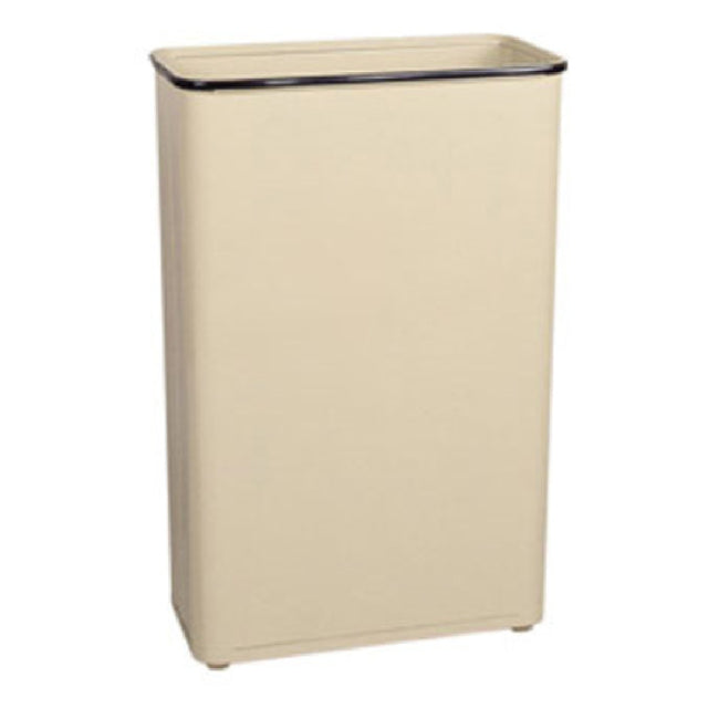 Rubbermaid FGWB96RAL Steel Wastebasket 11" L X 21" W X 30" H 96 Qt. Capacity