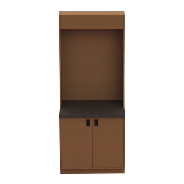 Hubert 12994 - Expressly Hubert® Micro Market Module W/Cabinet, 36"W X 26 3/4"D X 88"H