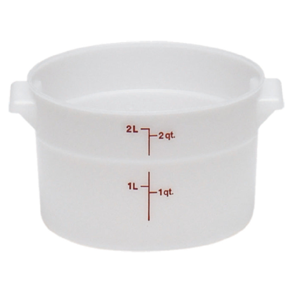 Cambro RFS2148 Storage Container Round 2 Qt.