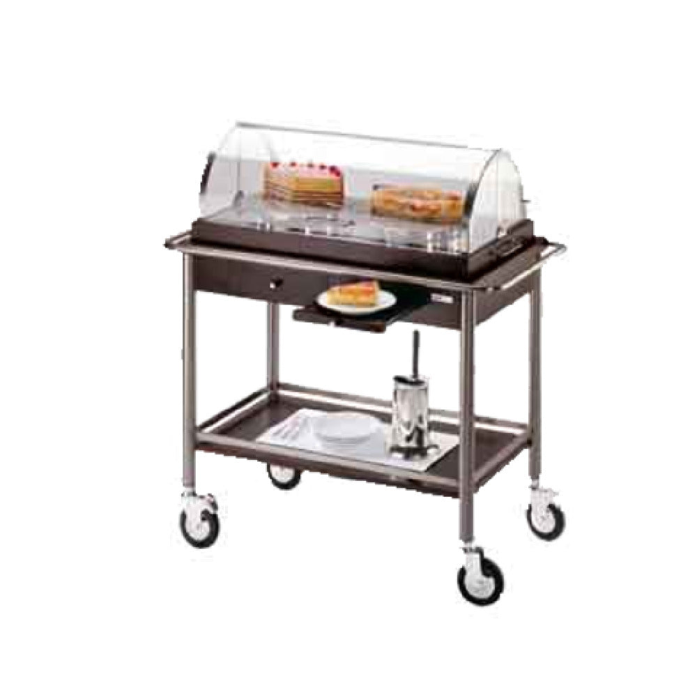 BauscherHepp 30.8002.0000 Pastry/Dessert Trolley 39-3/4"L (1010mm) X 20-7/8"W (530mm) X 43-11/16"H (1110mm)