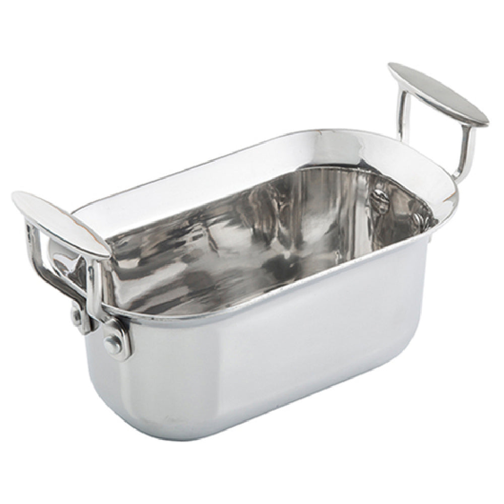 TableCraft Products 123512 - Tri-Ply Serving Pan, Quarter Size, 2 Qt.
