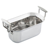 TableCraft Products 123512 - Tri-Ply Serving Pan, Quarter Size, 2 Qt.