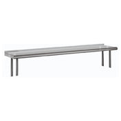 Advance Tabco OTS-12-144R Overshelf Table Mounted Single