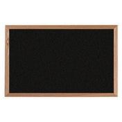 Aarco OW2436209 VIC Cork Bulletin Board 36"W X 24"H Wall Mount