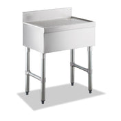 Steel Works Stainless SWBDU-1830 Underbar Drain Board Free Standing 30" X 18" X 34"H