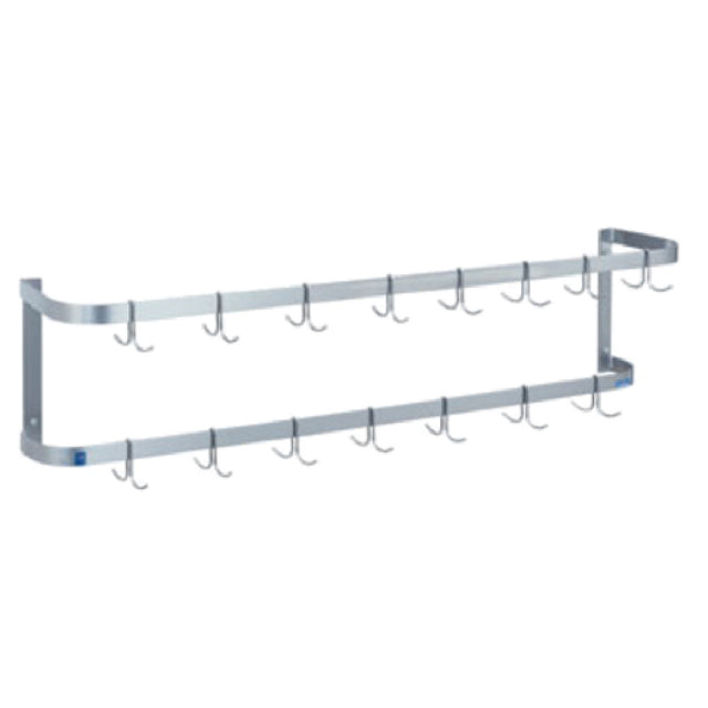 Duke 729-120-GL Pot Rack Wall Mount 120"W X 12"D X 14"H