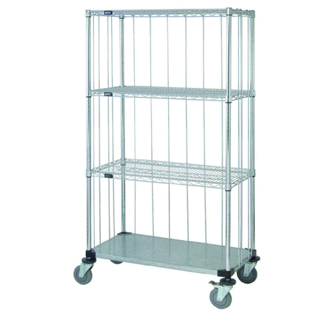 Quantum M1836CG47RE Mobile Enclosure Cart 36"W X 18"D X 80"H Includes: (3) Wire Shelves