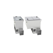 Randell 9552-290 Drop-In Freezer/Plate Chiller 11.2 Gallon Top Opening With 2 Insulated Hinged Covers