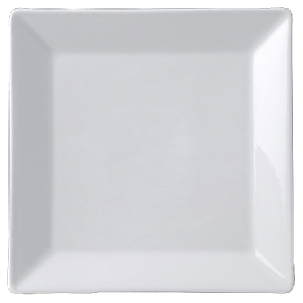 Steelite 61103ST0421 Square Rim Plate 8.5" X 8.5" X 1.0" Tahara