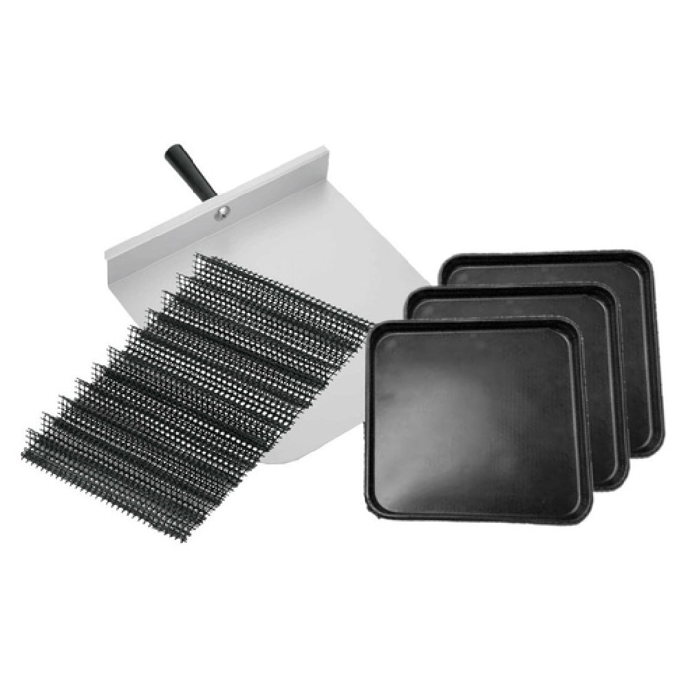 Ovention OV-ACCS-MISA12 - Premium Accessory Package For MISA-A12, Includes: (3) Solid Non-stick Pans (OV-WRM-MiSA12)