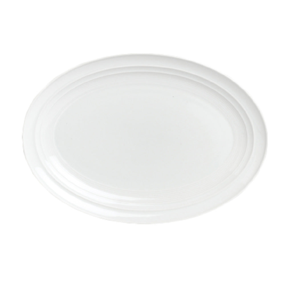 Steelite 6300P380 Oval Platter 11.0" X 7.625"Aura Aura Asian
