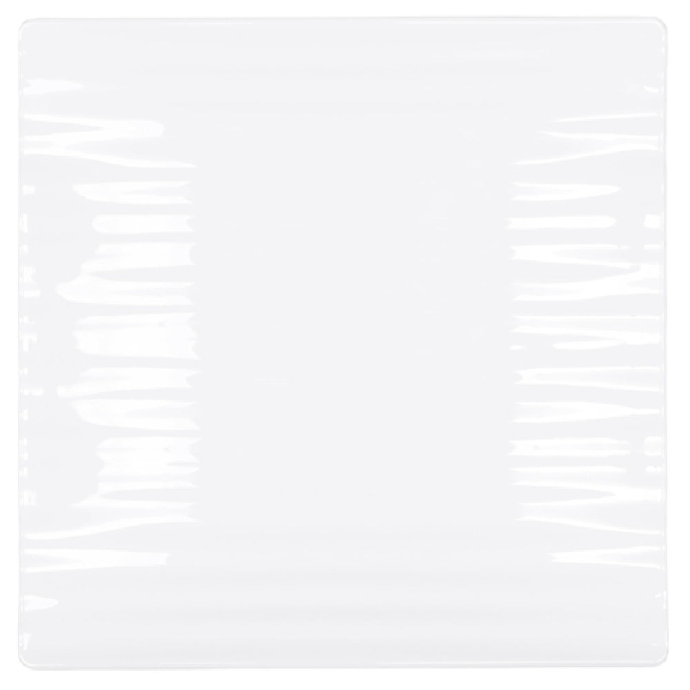 Elite Global Solutions B934SQ-W Plate 9-3/4" X 1-3/8"H Square
