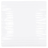 Elite Global Solutions B934SQ-W Plate 9-3/4" X 1-3/8"H Square