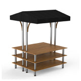 Steelite MGCMLB22BSBF - Back To Back Market Station, 71.0" X 59.0" X 96.0", Modular