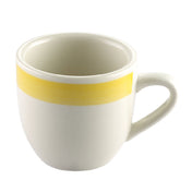 CAC China R-35-Y Rainbow A.D Cup 3-1/2 Oz. 2-1/2" Dia. X 2-1/2"H