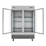 Koolmore RIF-2D-GD - Freezer, Reach-in, Two Section