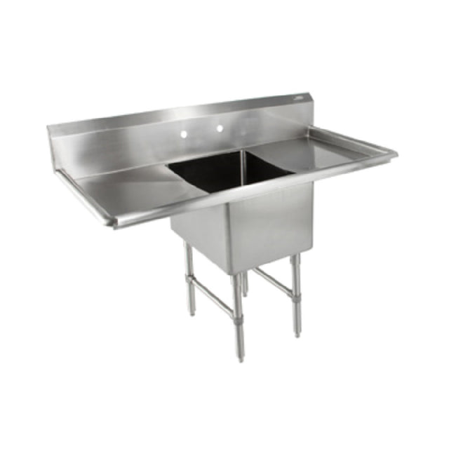 John Boos 1B16204-2D18 "B" Series Sink 1-compartment 55"W X 25-1/2"D X 44"H Overall Size