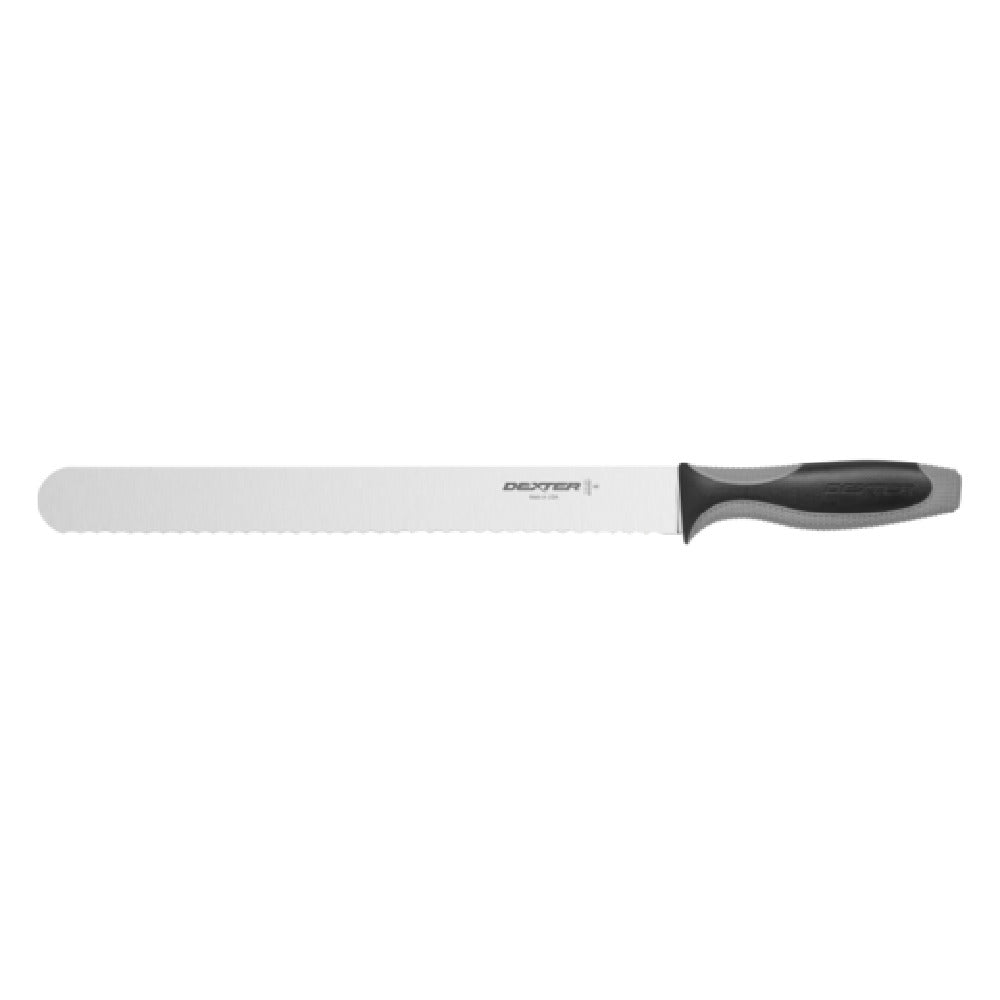 Dexter V140-12SC-PCP - V-Lo® (29353) Roast Slicer, 12", Scalloped Edge