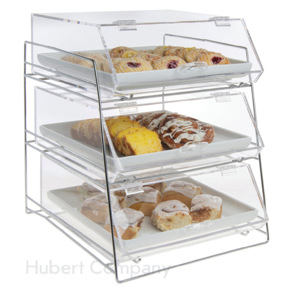 Hubert 21873 - Bakery Case, 3-tier, 17-3/4"L X 15-3/5"W X 17"H