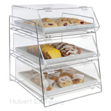 Hubert 21873 - Bakery Case, 3-tier, 17-3/4"L X 15-3/5"W X 17"H