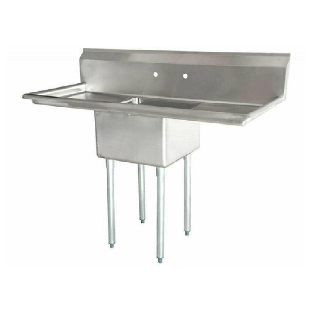 Omcan 43759 (43759) Pot Sink (1) 18" Front To Back X 18" Wide X 11" Deep Bowls