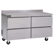 Delfield GUR60BP-D Coolscapes® Worktable Refrigerator Two-section 60" W