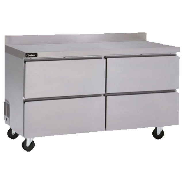 Delfield GUR60BP-D Coolscapes® Worktable Refrigerator Two-section 60" W