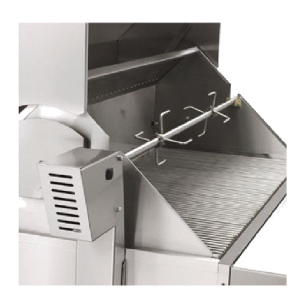 Crown Verity CV-RT-36-BI Rotisserie Assembly For BI-36 Includes (1) Set Of 5" Forks